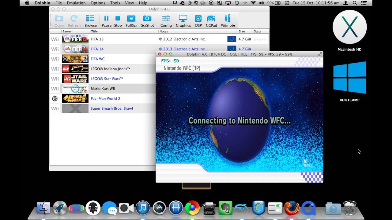 connect a wiimote to mac emulator